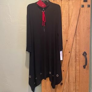 IC by Connie K Black Dress, NWT size Large